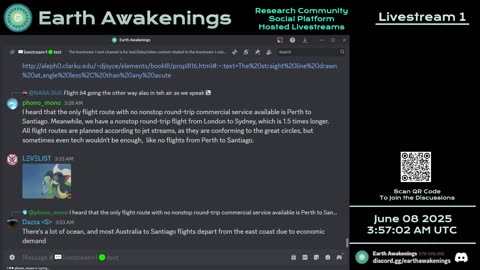 Earth Awakenings - Livestream 1 - #3214 - Live on Rumble/Youtube/X-Twitter/Twitch