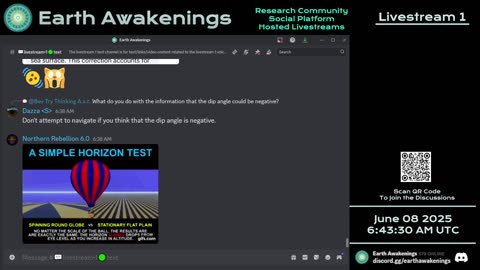 Earth Awakenings - Livestream 1 - #3214 - Live on Rumble/Youtube/X-Twitter/Twitch