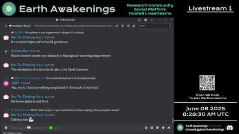 Earth Awakenings - Livestream 1 - #3214 - Live on Rumble/Youtube/X-Twitter/Twitch