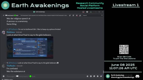 Earth Awakenings - Livestream 1 - #3214 - Live on Rumble/Youtube/X-Twitter/Twitch