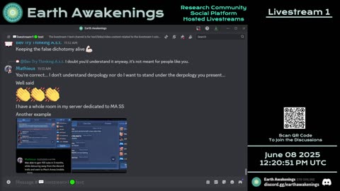 Earth Awakenings - Livestream 1 - #3214 - Live on Rumble/Youtube/X-Twitter/Twitch