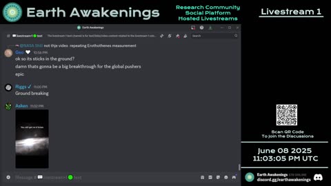Earth Awakenings - Livestream 1 - #3214 - Live on Rumble/Youtube/X-Twitter/Twitch