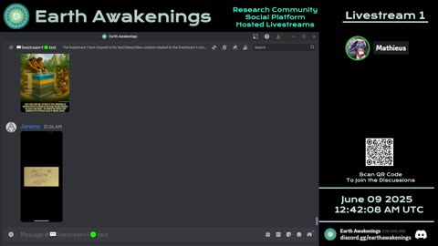 Earth Awakenings - Livestream 1 - #3215 - Live on Rumble/Youtube/X-Twitter/Twitch