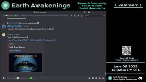 Earth Awakenings - Livestream 1 - #3215 - Live on Rumble/Youtube/X-Twitter/Twitch