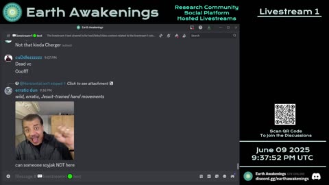 Earth Awakenings - Livestream 1 - #3215 - Live on Rumble/Youtube/X-Twitter/Twitch