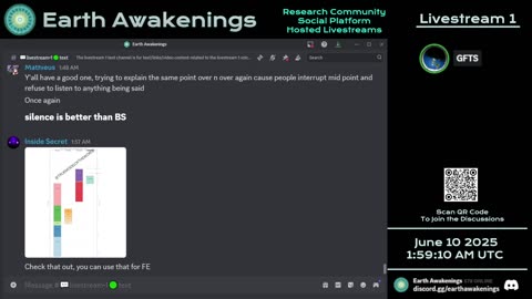 Earth Awakenings - Livestream 1 - #3220 - Live on Rumble/Youtube/X-Twitter/Twitch