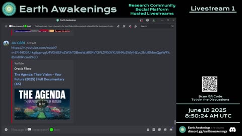 Earth Awakenings - Livestream 1 - #3220 - Live on Rumble/Youtube/X-Twitter/Twitch
