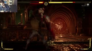 Johnny Cage VS Skarlet In A Mortal Kombat 11 Ultimate Online Battle #8 Gameplay Video