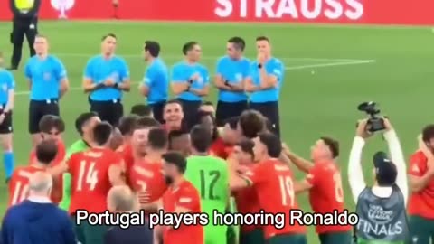 Bruno Fernandes did this for Cristiano Ronaldo