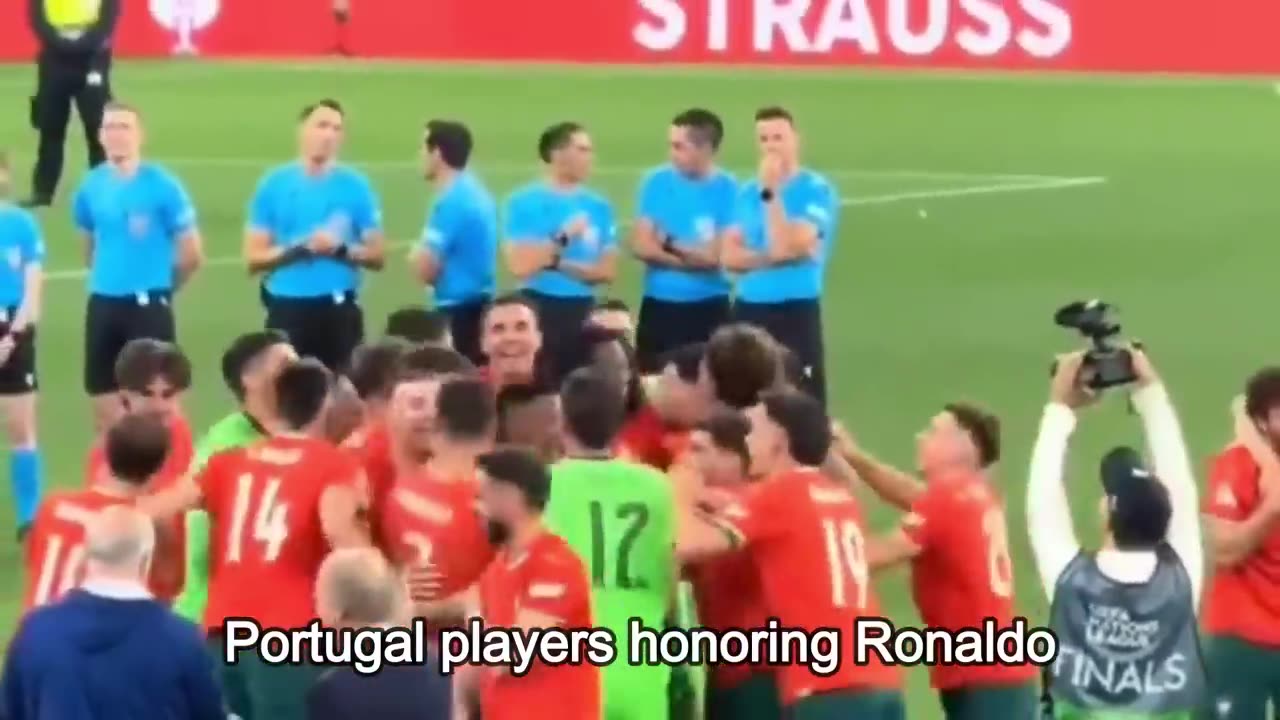 Bruno Fernandes did this for Cristiano Ronaldo