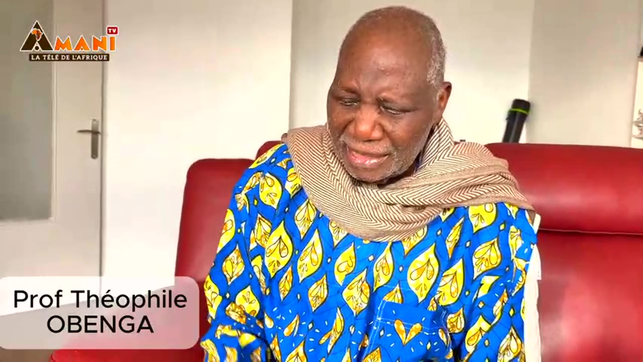 LE PROFESSEUR TH2OPHILE OBENGA NOUS INSTRUIT