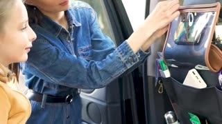 Back of Seat Car Organizer | 7 Pockets + Tablet Pocket