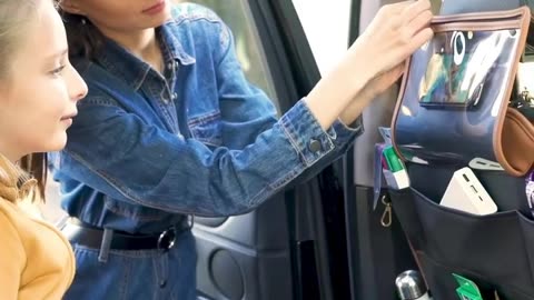 Back of Seat Car Organizer | 7 Pockets + Tablet Pocket