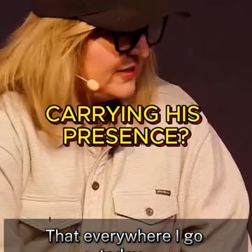 CARRYING HIS PRESENCE?