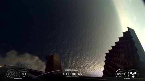 Super Heavy has splashed down in the Gulf