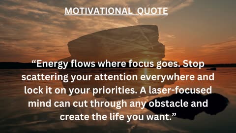 MOTIVATIONAL QUOTE