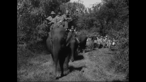 GI HUNTING PARTY, N... - GI HUNTING PARTY, NAN PAUNG (), BURMA ; GEN. OMAR N. BRADLEY - 111-adc-3225
