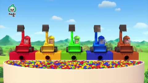 Learn colors with Shape Block and more! _ Compilation _ Colors for Kids _ Pinkfong _ Hogi