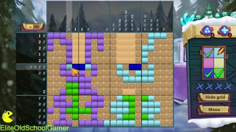 Adventure Mosaics Winter Holiday - Review and Walk-through - Level 44 - November 2025