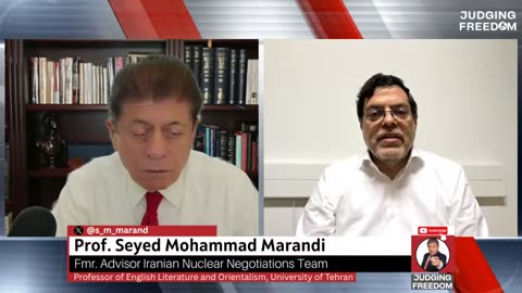 PROF. SEYED MOHAMMAD MARANDI : THE VIEW FROM TEHRAN (Judge Napolitano | 2025-06-16)