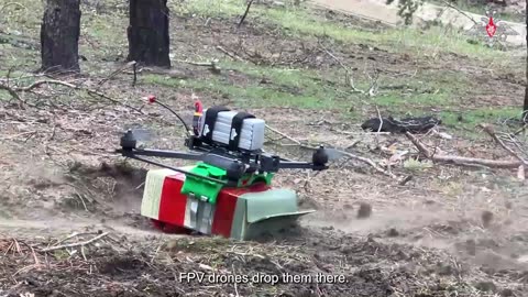 🎮 Combat service support units of the Zapad Group of Forces employ FPV drone