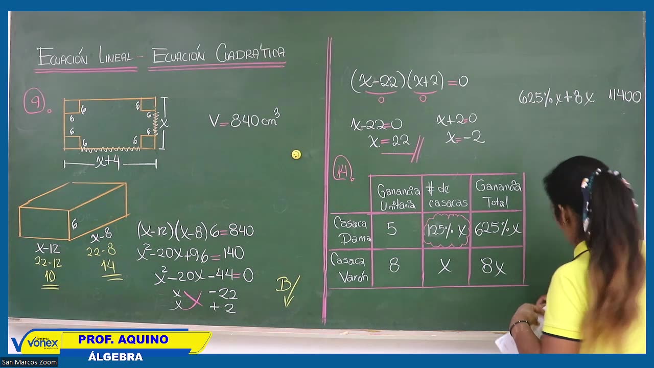 VONEX SEMESTRAL 2024 | Semana 06 | Álgebra