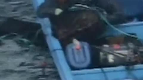 ATENCIÓN Se conocen imágenes de pescadores petristas arrojando la merca al mar 🌊.