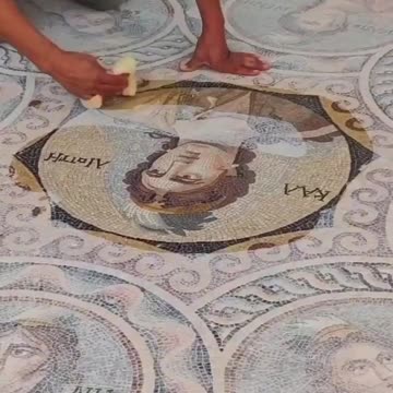 BREATHTAKING 2200 YEAR-OLD MOSAICS DEPICTING THE LEGENDARY NINE MUSES OF ANCIENT GREECE