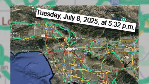 Fact Check: Los Angeles Traffic Is NOT 'Just Gone' Because Of Mass Deportations -- Still Jammed