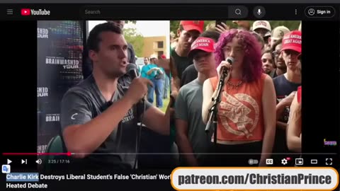 Charlie Kirk destroyed by a Muslim Lady | Malay Subs |