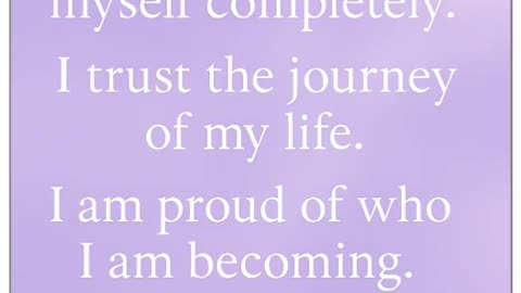 Self love affirmations