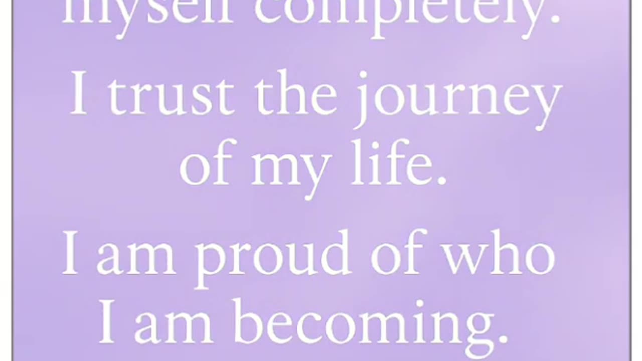 Self love affirmations