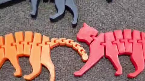Cats who doesnt love Cool Cute Cats ! articulated toys !