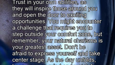 Daily Horoscope | Leo & Libra 🌟