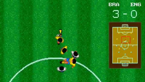 Mega drive longplay 548 worldCupSoccer