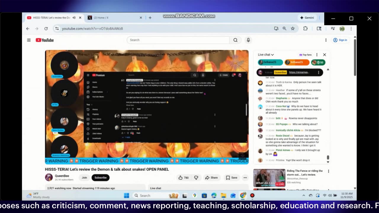 GW's leaked text messages from Oct 2024 **TRIGGER WARNING**