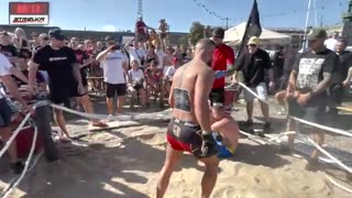 Zawodowiec Krystian Rosa nokautuje Polskiego Ninja!
