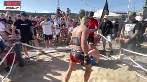 Zawodowiec Krystian Rosa nokautuje Polskiego Ninja!