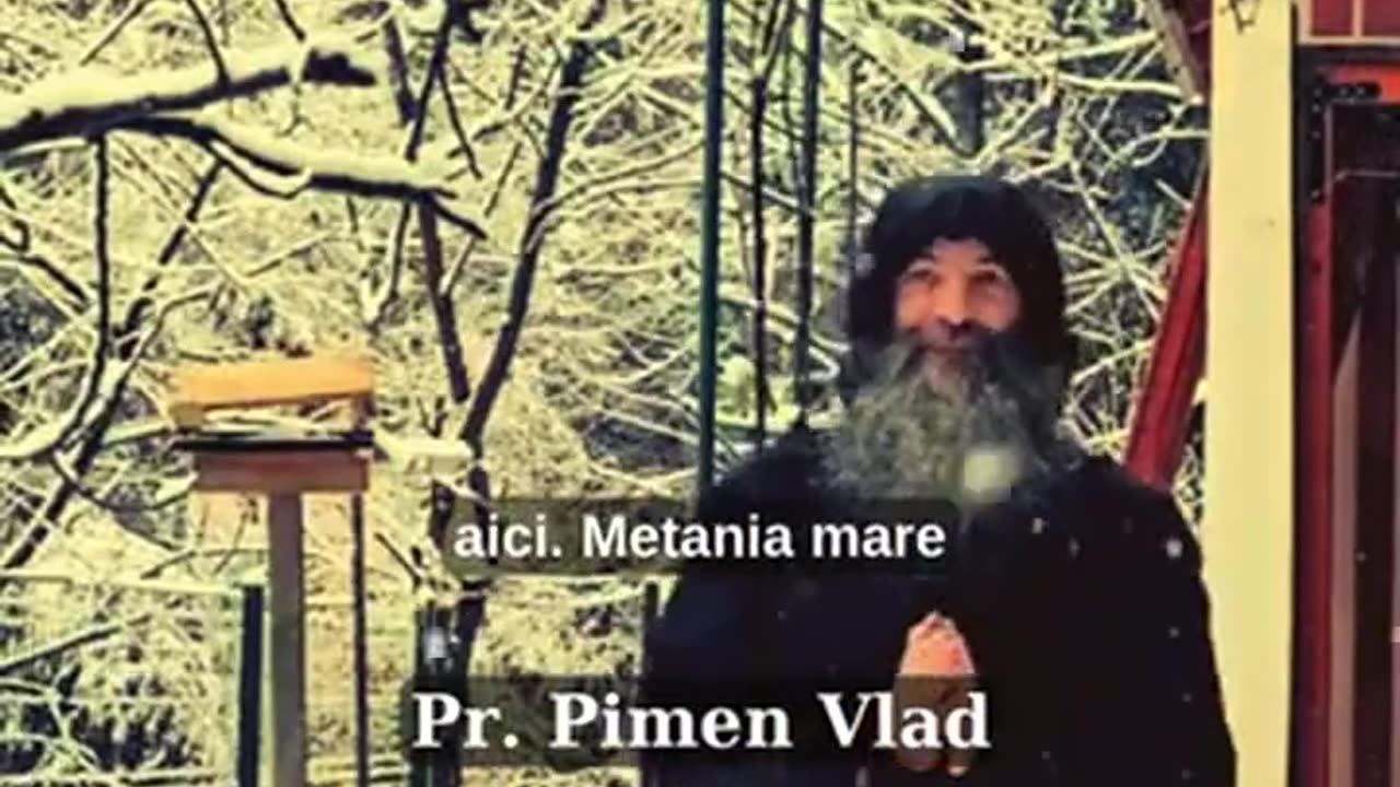 Ereticul Ecumenist Pimen Vlad(noul Iuda) invata oamenii sa faca metaniile CABALISTE, 16 martie 2025