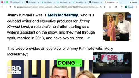 Patrick Bet-David looks visibly shocked when he discovers Jimmy Kimmel’s WIFE