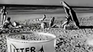 Commercial - PSA Littering 1963 (Every litter bit hurts)
