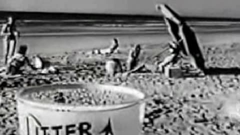 Commercial - PSA Littering 1963 (Every litter bit hurts)