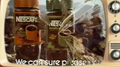 1970s Nescafé Commercial ☕ | Classic Coffee Moments in Vintage Style