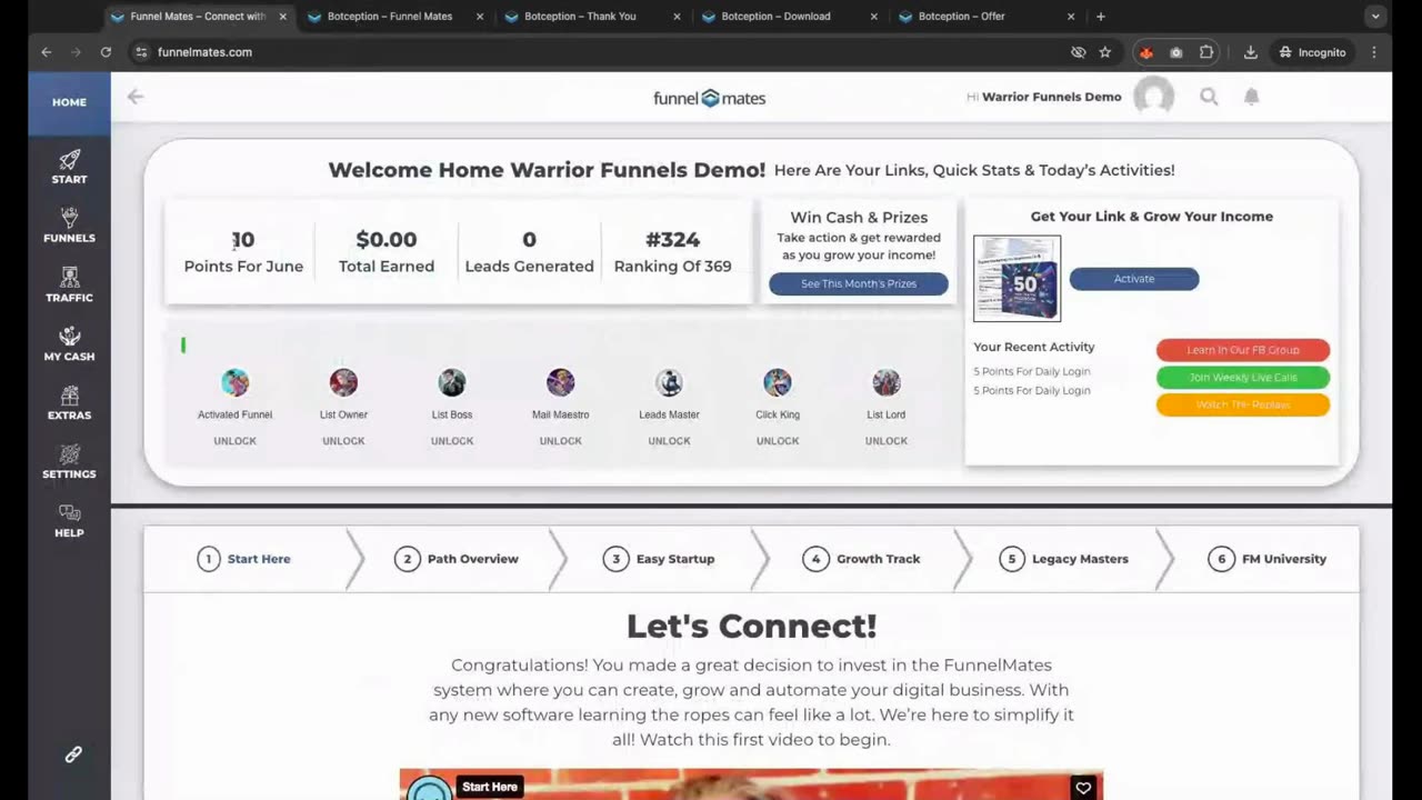 Warrior Funnels Demo: Gain Access to 3 Ready-to-Use Systems That Enable You to Give Away AI Software