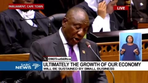 South African President stating he will confiscate land without Compensation from White Farmers