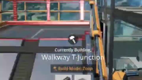 Insane Catwalk Ramp Build in Satisfactory! 🏗️🔥 #Shorts