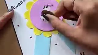 Must Watch: Teachers day unique card diy gift idea #shorts #youtubeshorts #viral