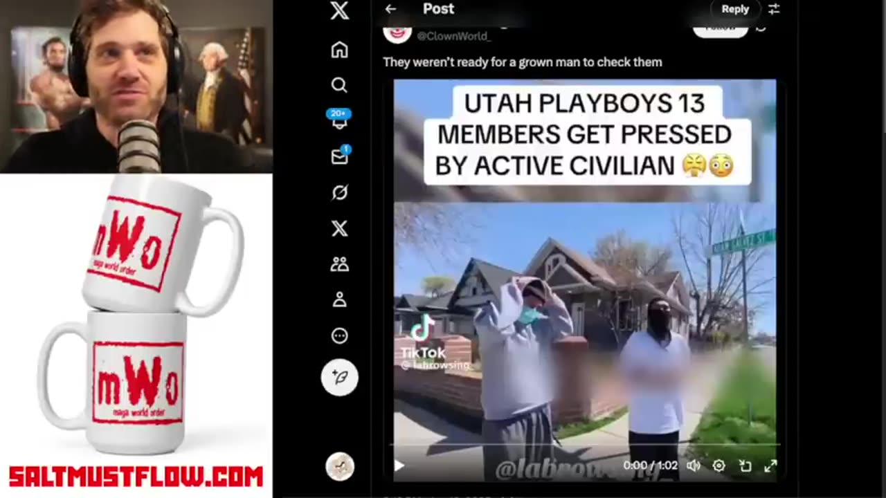 Utah Man Presses Gang Member Wannabes on His Street