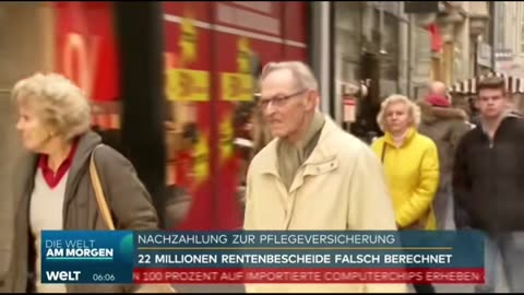 Deutschland Rentengelder falsch berechnet