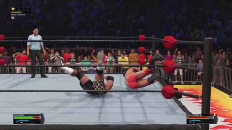WCW Match - Alex Wright VS Scott Steiner - HDR